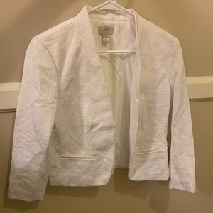 White loft blazer